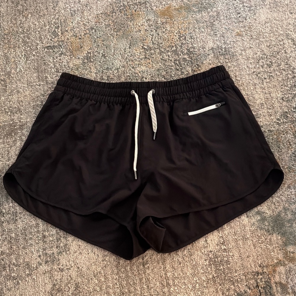 Vuori Women's Black Athletic Shorts
